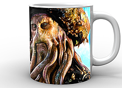 Кухоль GeekLand білий Pirates of the Caribbean Пірати Карибського моря дейві джонс PC.02.020