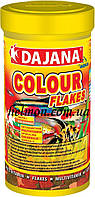 Dajana Color Flakes 1 л/200 гр - корм для рыб яркого окраса в хлопьях