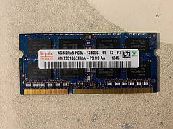 Пам'ять Hynix 4Gb So-DIMM PC3L-12800S  DDR3-1600 1.35/1.5v (HMT351S6EFR8A-PB)
