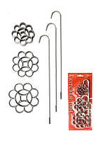 Набір форм для Хворости з рідкого тіста Квіти три форми з ручками