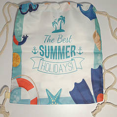 Пляжна сумка літній рюкзак опт