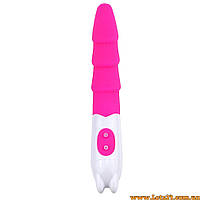 Вібратор гнучкий силіконовий 10 режимів ніжний тихий жіночий водонепроникний фалоіммітатор вібратор для жінок дильдо dildo