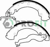 Колодки гальмівні барабанні задні (комплект) PROFIT 5001-0428