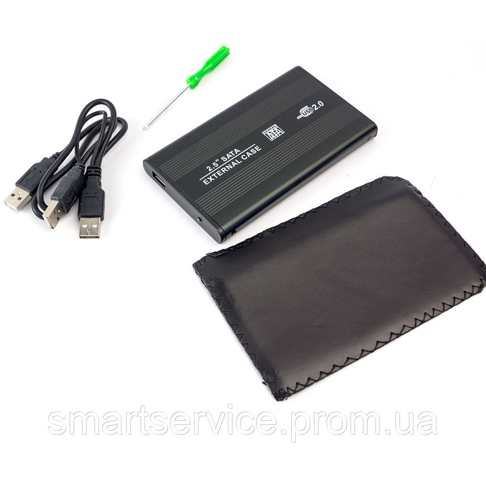 Внешний карман для винчестера SATA HDD 2.5" (с ноутбуков) - фото 3 - id-p97615448