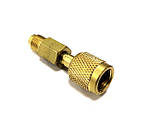 Перехідник Value 1/4"х 5/16" SAE (на r410) прямий для фреону