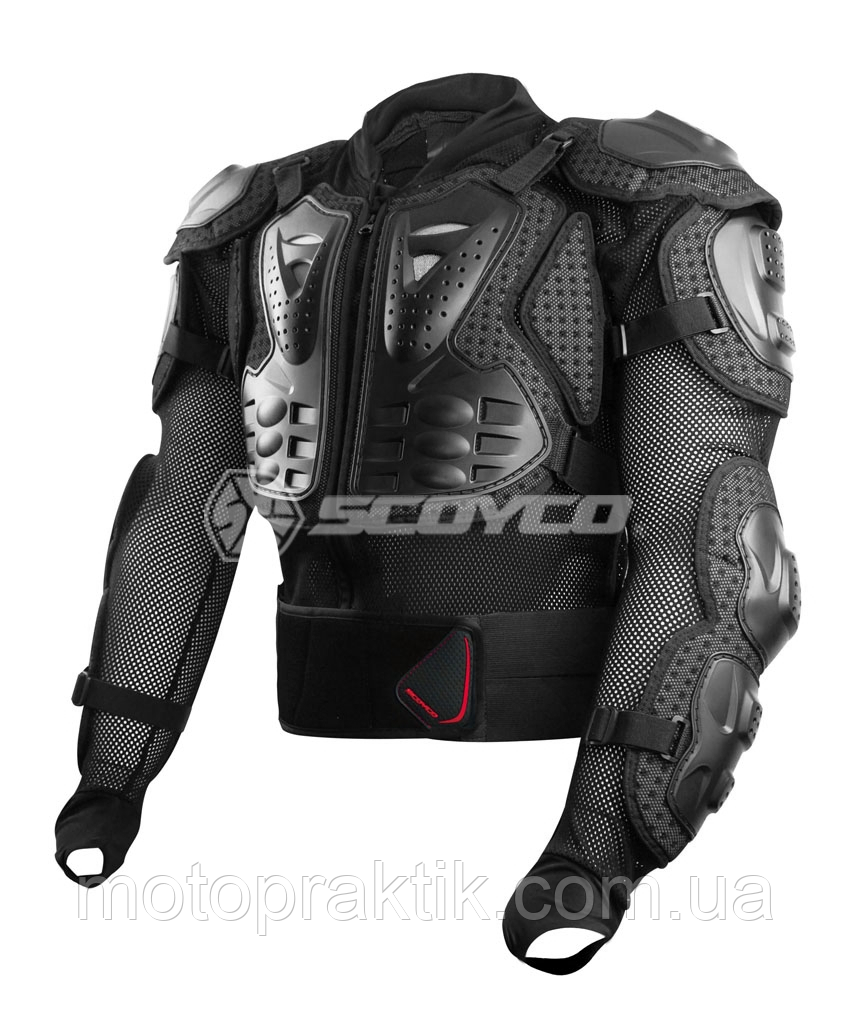 SCOYCO Titan Body Armor Black, L Мотозащита тела (черепаха защитная) - фото 1 - id-p380154902