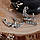 Конектор, Птиця, Ластівка, Античне срібло, Цинковий сплав, 31 мм x 19 мм, фото 3