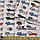 Деко-льон білий, різнокольорові кішки, ш.153, фото 2