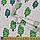 Деко-льон білий, зелені дерева, ш.150, фото 2
