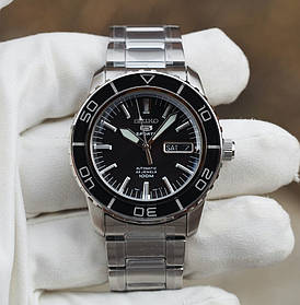 Годинник Seiko 5 SNZH55K1 Automatic Black Dial