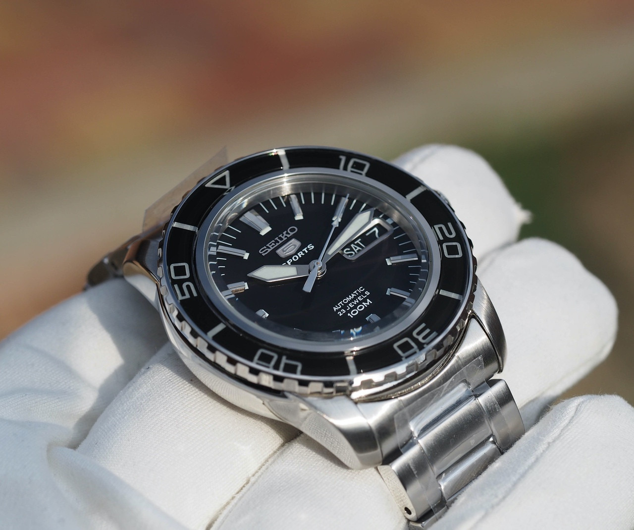 Seiko 5 SNZH55K1 Automatic Black Dial ID 277693601 15120 Prom.ua