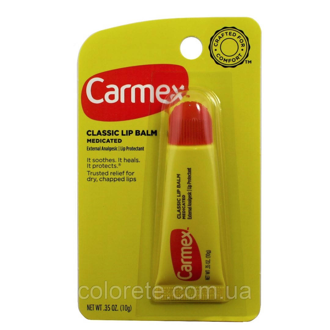 Carmex бальзам для губ в тубі Classic Lip Balm Tube