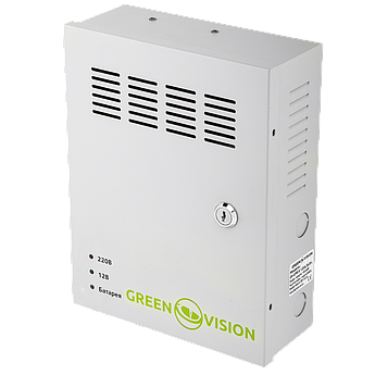 Джерело безперебійного живлення Green Vision GV-UPS-H 1218-10A-B без акумулятора)