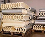 Скорлупа з пінополіуретану з фольгоізолом D 32 мм, товщина 37 мм, фото 2