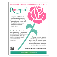 Реквізит для фокусів | The Rose Pad (Complete Kit) by Martin Lewis
