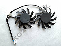 Вентилятор №40 (кулер) для видеокарты MSI HAWK PLA07010S12HH T127010SH HD R 5770 GTS 450 GT440 430