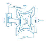 Настінний кронштейн для TV Walfix R-333B, фото 2