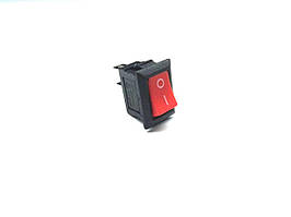 Перемикач KCD5-101 ON-OFF (2pin) червоний