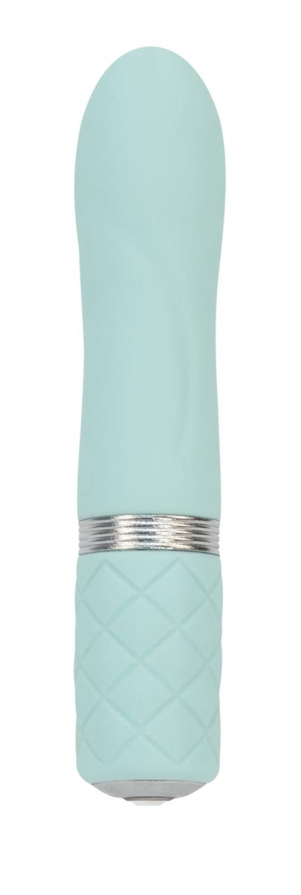Міні вібратор з кристалом swarovski Flirty Teal