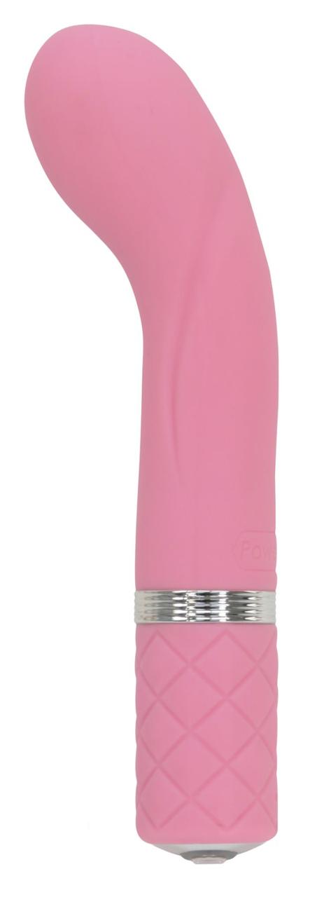 Міні вібратор для точки G з кристалом swarovski Racy Pink