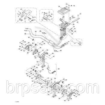 Прокладка для гідроциклів Sea-Doo BRP SPACER, фото 1