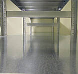 Металевий поличний стелаж 2000х710х410х5 полиць метал, фото 3