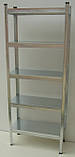 Металевий поличний стелаж 2000х710х410х5 полиць метал, фото 4