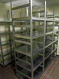 Металевий поличний стелаж 2000х710х410х5 полиць метал, фото 5