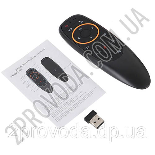 Пульт аэромышь Air Mouse с голосовым управление для Смарт приставок и ...