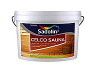 Акриловый лак для бани и сауны Sadolin Celco Sauna полуматовый 2,5л