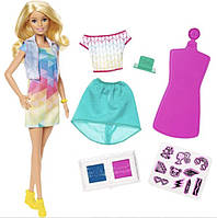 Лялька Барбі Дизайнер одягу Barbie Crayola Color Stamp Fashions Set, Blonde