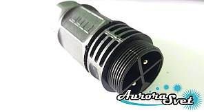 Водонепроникний конектор WPM-0200 M25 2 контакти "тато". Водостійкий роз'єм IP-67. Герметичний роз'єм.