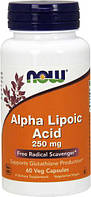 Alpha Lipoic Acid 250 mg NOW, 60 капсул