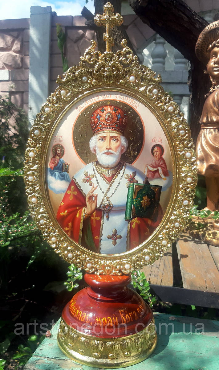 Елітна ікона Святого Миколая Чудотворця