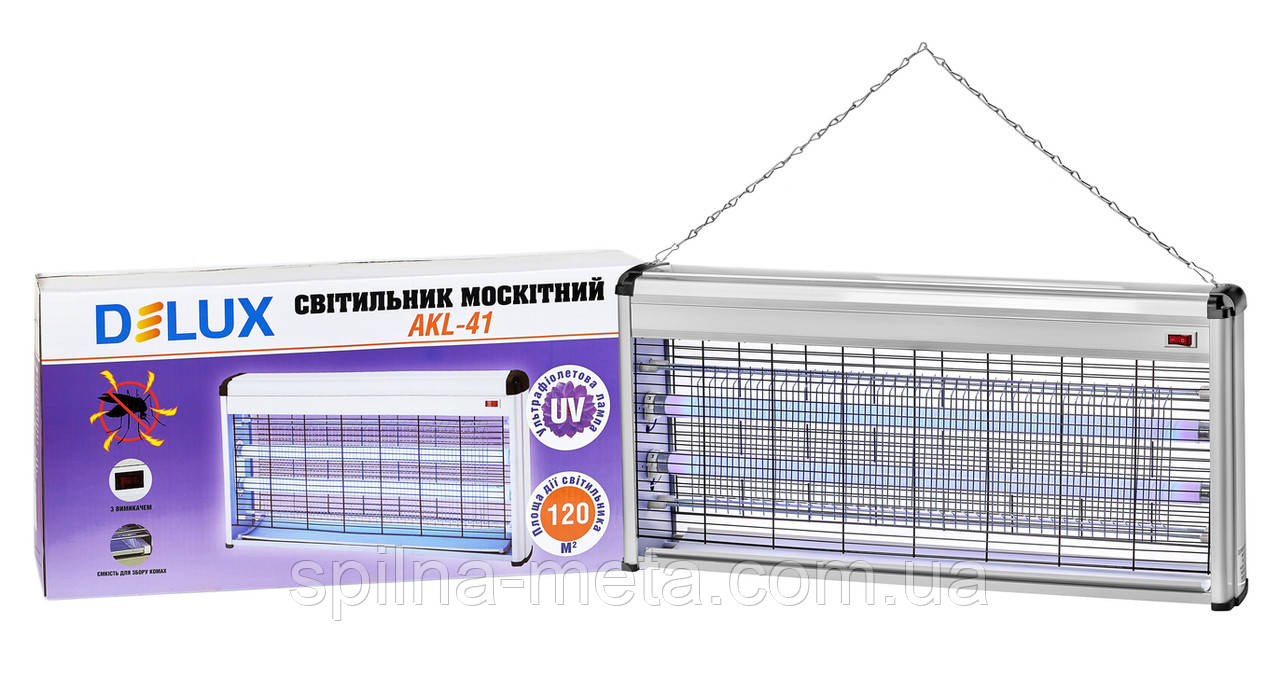 Лампа антимоскітна DeLux AKL41, 40 Вт (до 120 м2)
