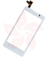 Сенсор Prestigio MultiPhone 4505 DUO Білий White Тачскін Скло Touch Screen