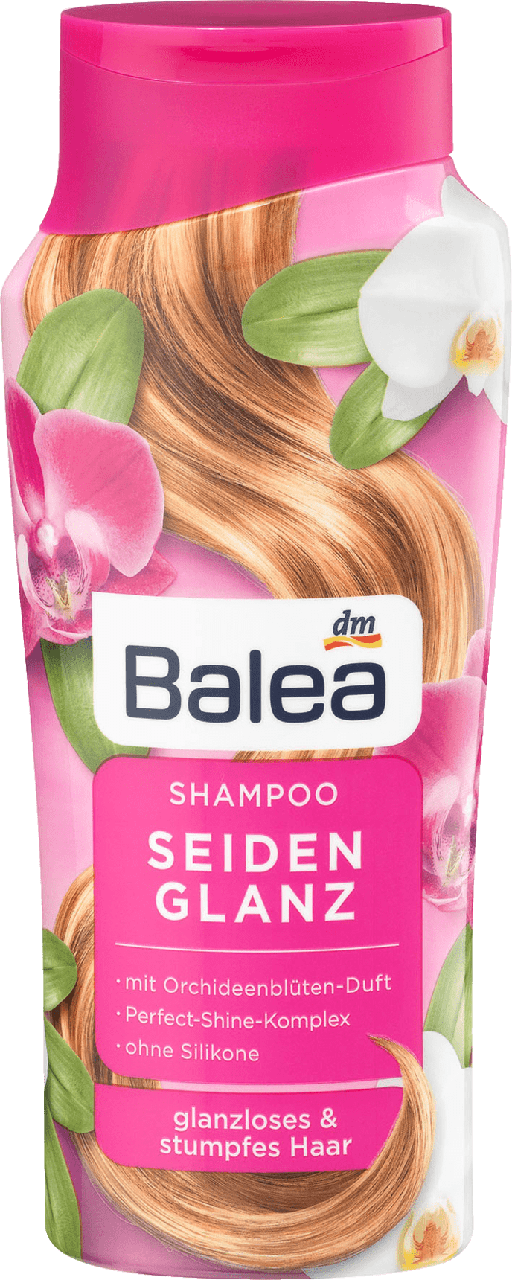 Шампунь для пошкодженого і сухого волосся Balea Seidenglanz 300 мл