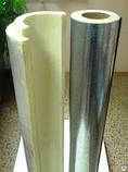 Теплоізоляційна шкаралупа з пінополіуретану з фольгоизолом D 38 мм, товщина 38 мм, фото 4