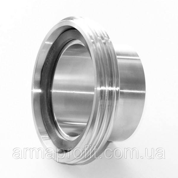 Різьбовий Штуцер DIN AISI304 DN50, фото 1