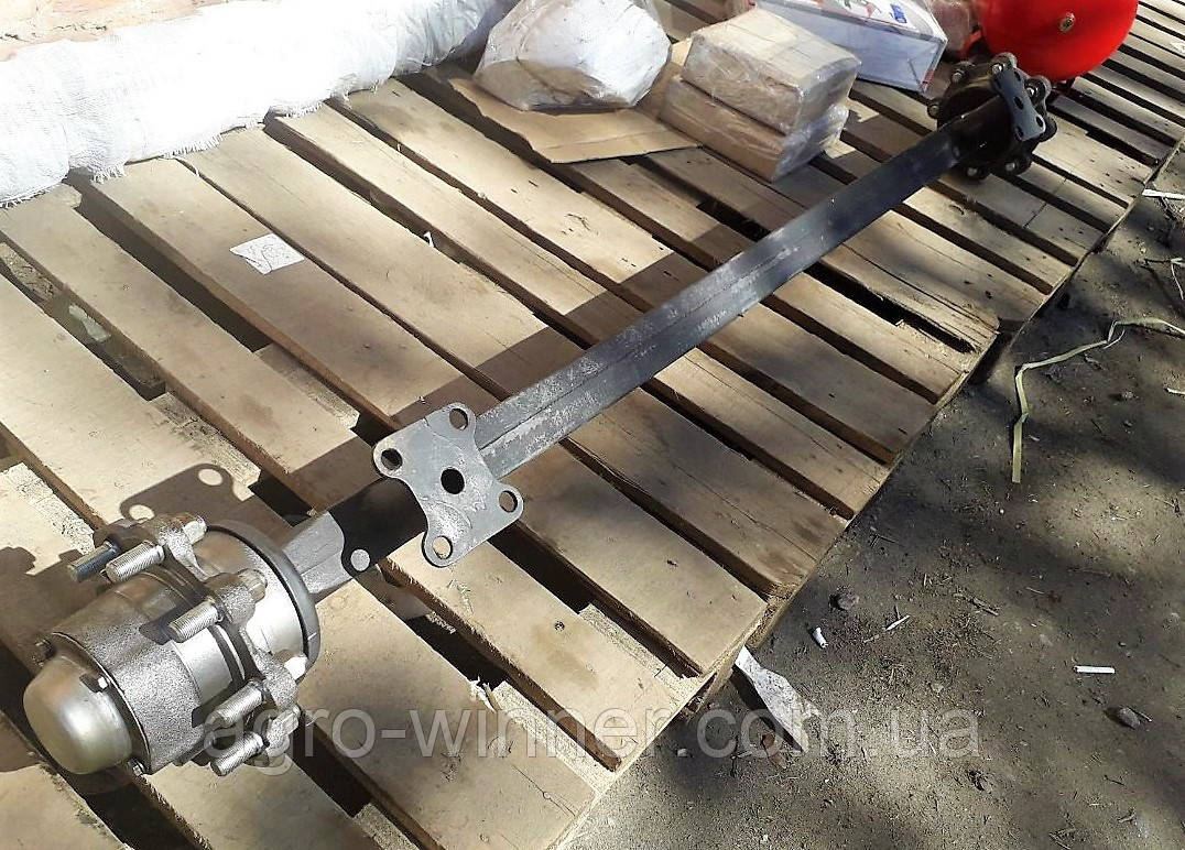 Балка (вісь) 2ПТС-4 в зборі