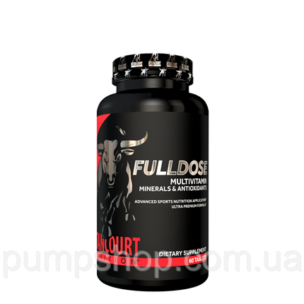 Вітаміни, мінерали, антиоксиданти Betancourt Nutrition Fulldose Multivitamin 60 таб., фото 1