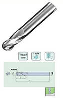Фреза ЧПУ Сферичний торець 2 зуби спіральна 3101010050