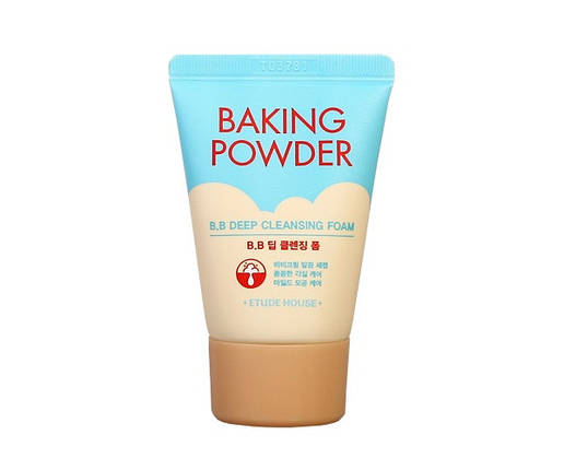 Пінка для вмивання Etude House Baking Powder BB Deep Cleansing Foam 30 мл, фото 3