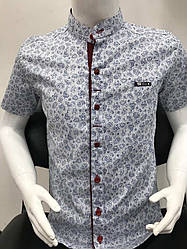 Дитяча сорочка з коротким рукавом Paul Jack cтойка (2-7)