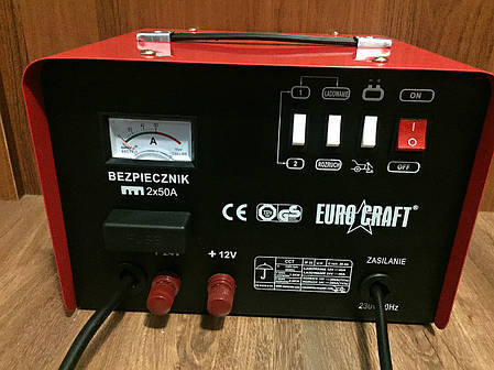 ✔️ Пуско зарядний пристрій Euro Craft СС7 / 200 А, 3 кВт, фото 2