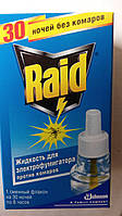 Рідина від комарів для електрофумігатори Raid 30 ночей