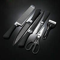 Набор кухонных ножей 6 предметов очень острых KING knife set