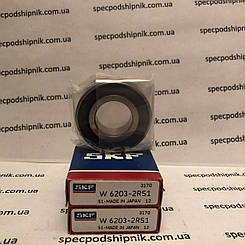 Подшипник W6203-2RS1 SKF