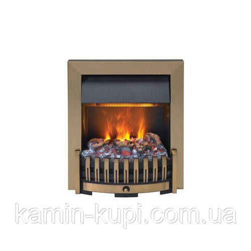 Dimplex Danville Antique Brass електрокаміни з 3d полум'ям