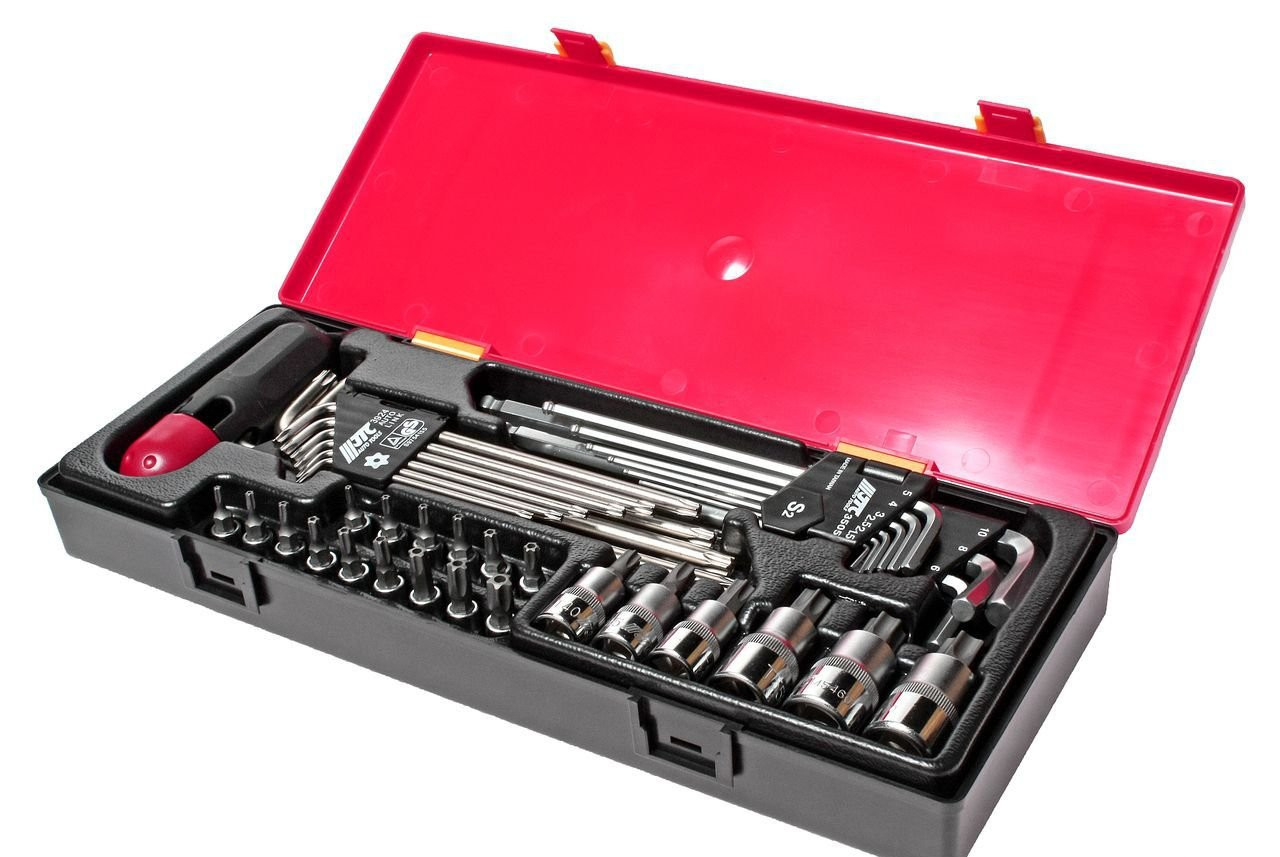 Набор инструмента JTC K1401 TORX, HEX (40 предметов)